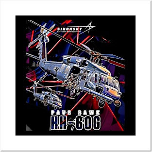 Sikorsky HH-60G Pave Hawk USAF Military Helicopter Posters and Art